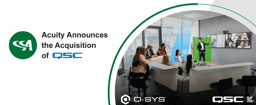 QSC, LLC announces acquisition by industrial technology firm Acuity Brands