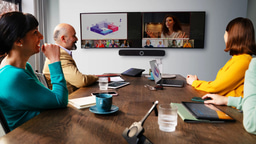 Barco e Sennheiser: colaboração híbrida mais simples para salas Microsoft Teams