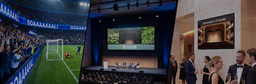 Digital Signage for Large Venues. Own the Experience.
