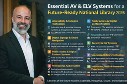 Essential AV & ELV Systems for a Future-Ready National Library 