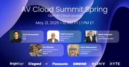 Happening Today: AV Cloud Summit Spring 2025
