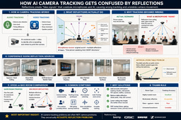 How AI camera tracking gets confused by reflections