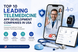 Top 10 Leading Telemedicine App Development Companies in USA