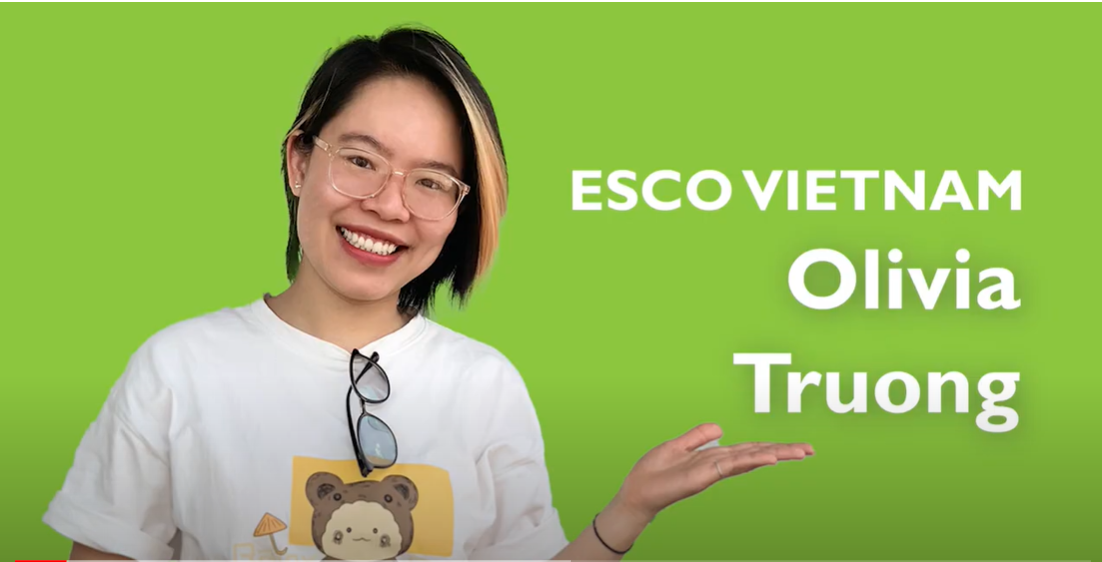 ESCO One-Minute Episode 6 with Olivia Hang Minh Truong!