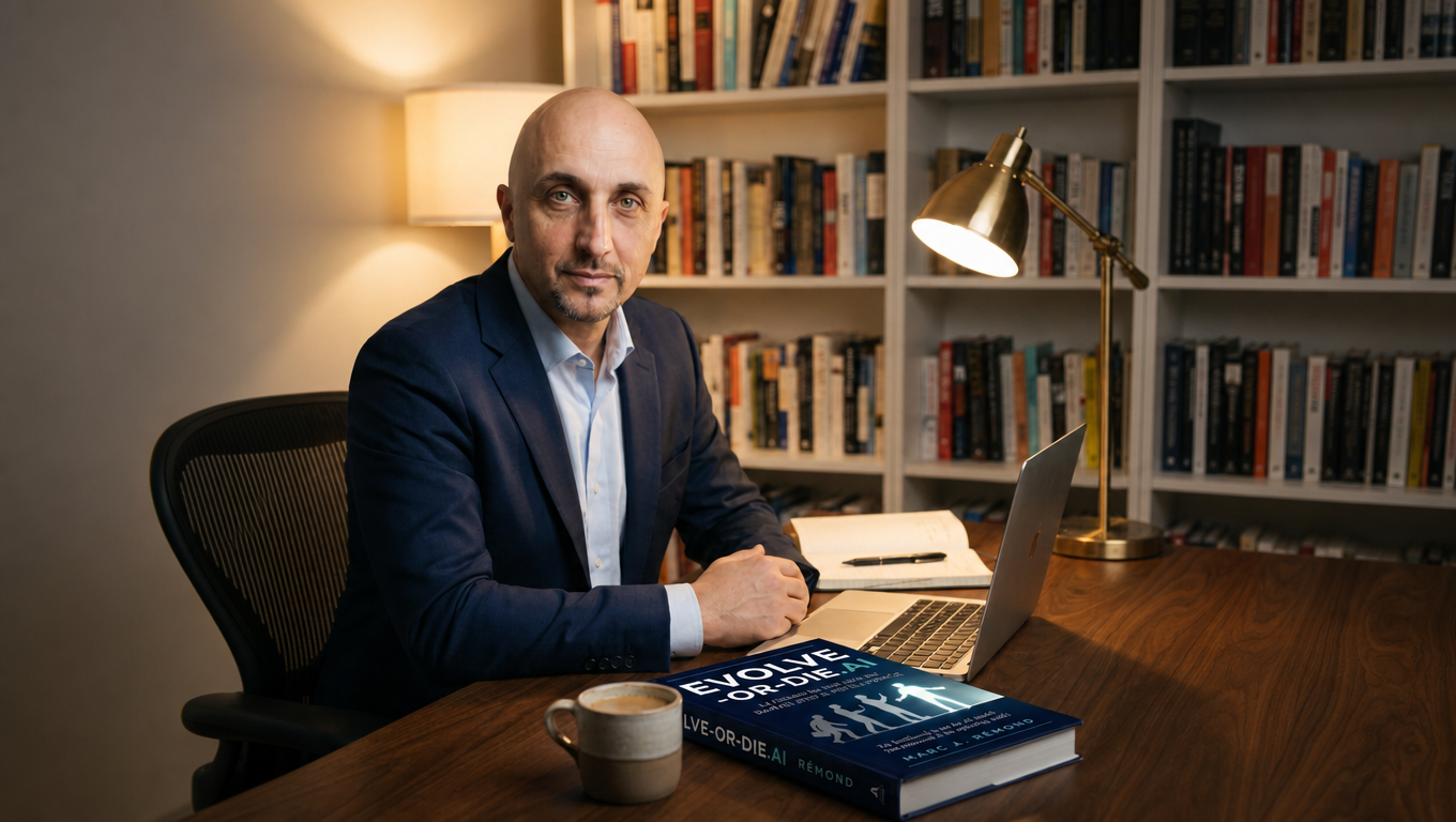 EVOLVE-OR-DIE.AI: The new book for leaders in the AI transition (Invitation to Live Launch) 