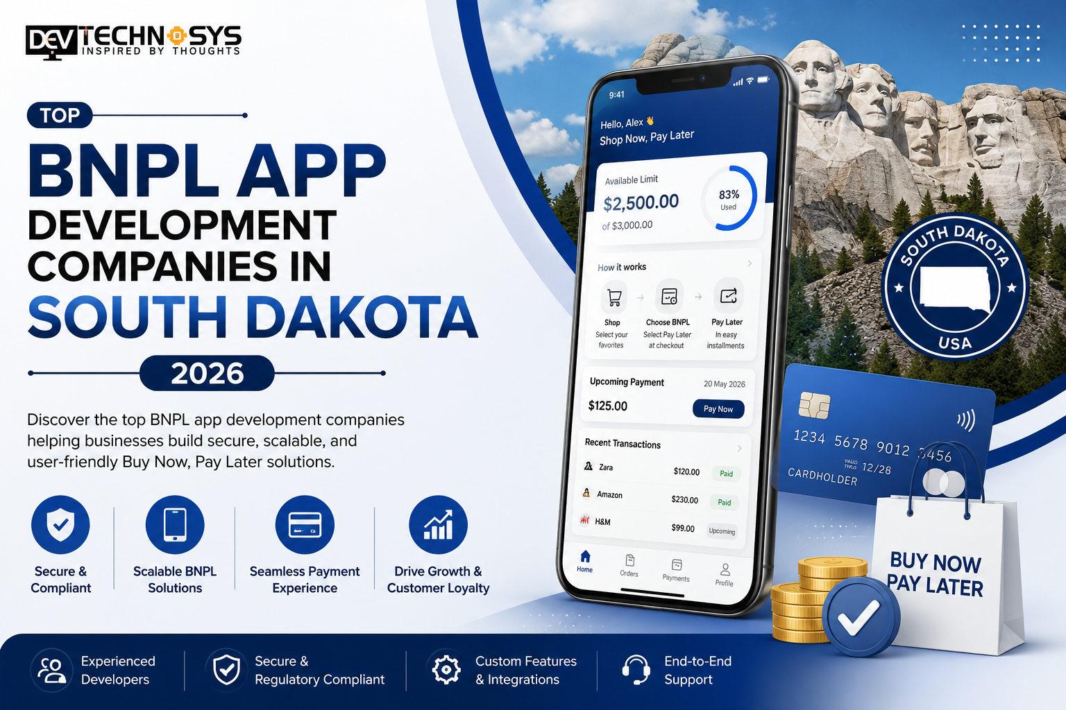 Top BNPL App Development Companies in South Dakota (2026)
