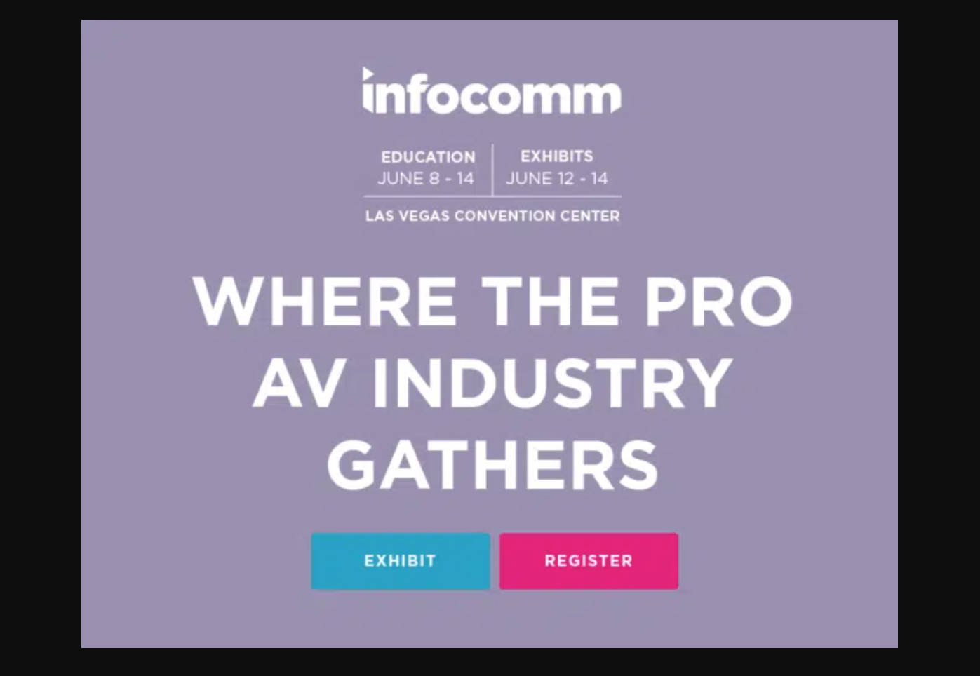 InfoComm Preview by the Kiosk Association 