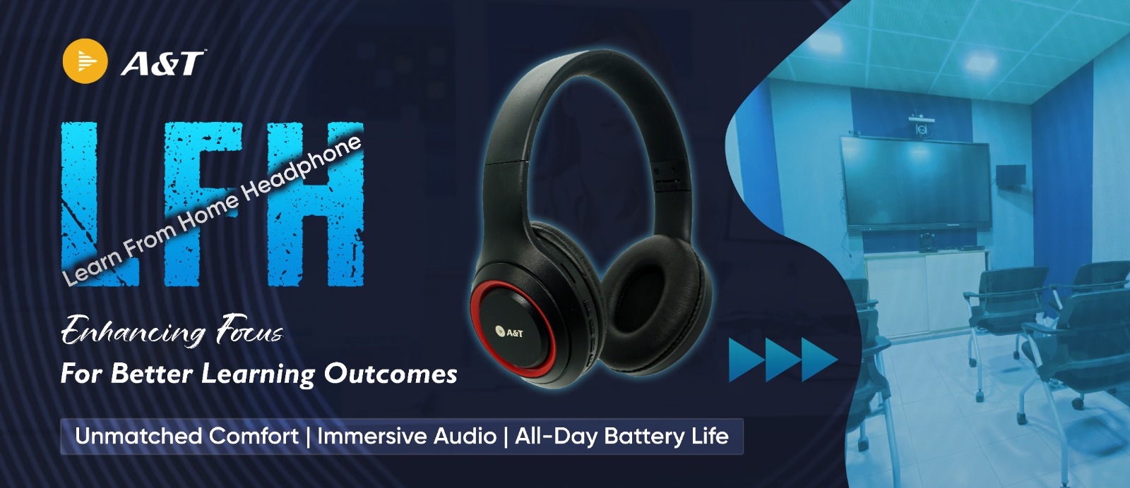 Learn from Home and beyond - LFH headphone