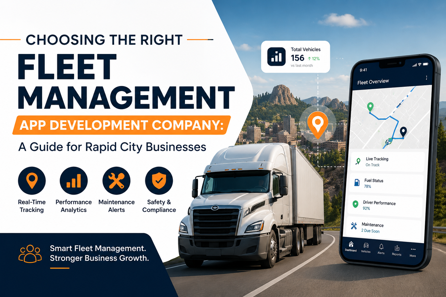 Choosing the Right Fleet Management App Development Company: A Guide for Rapid City Businesses