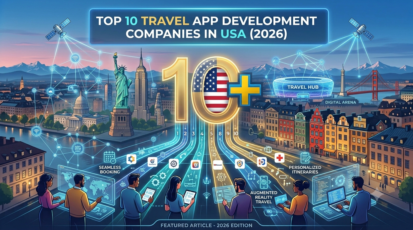 Top 10 Travel App Development Companies in USA (2026)