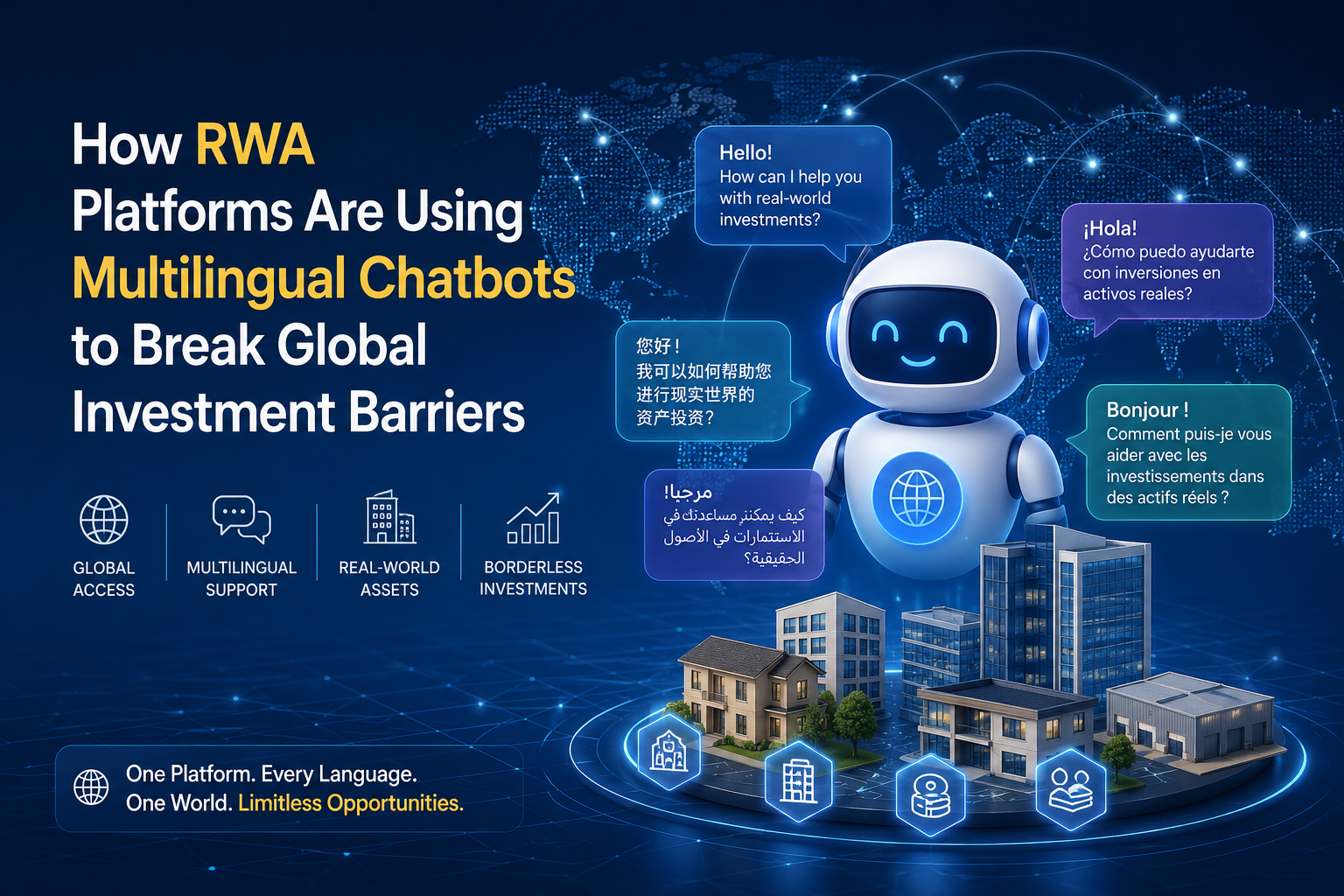 How RWA Platforms Are Using Multilingual Chatbots to Break Global Investment Barriers