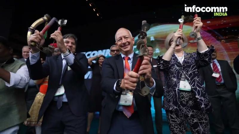 Inauguración InfoCOMM India 2022