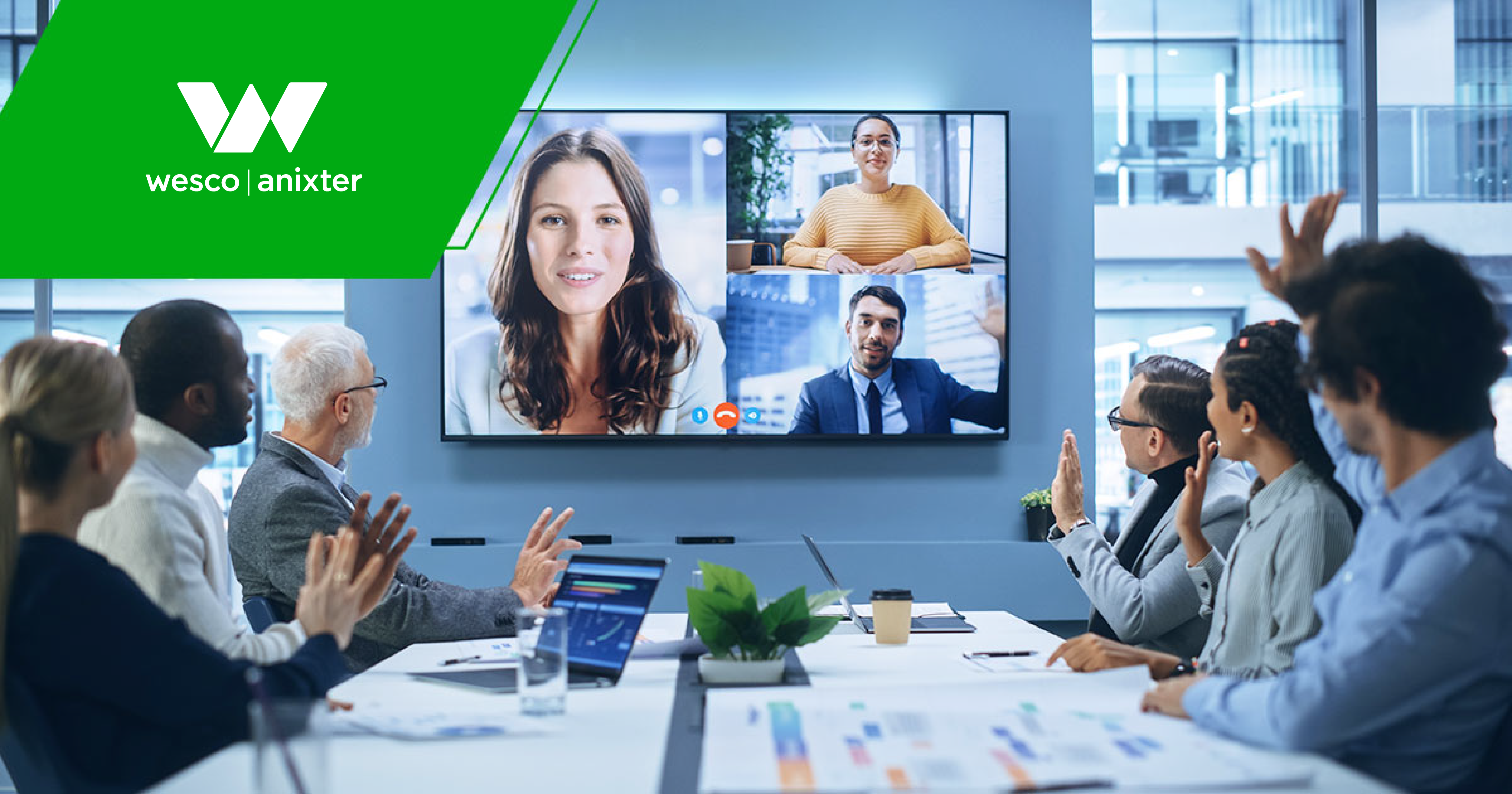 Wesco Anixter lanza disponibilidad mundial de Conference Room as a Service (Sala de conferencias como servicio) en ISE Barcelona