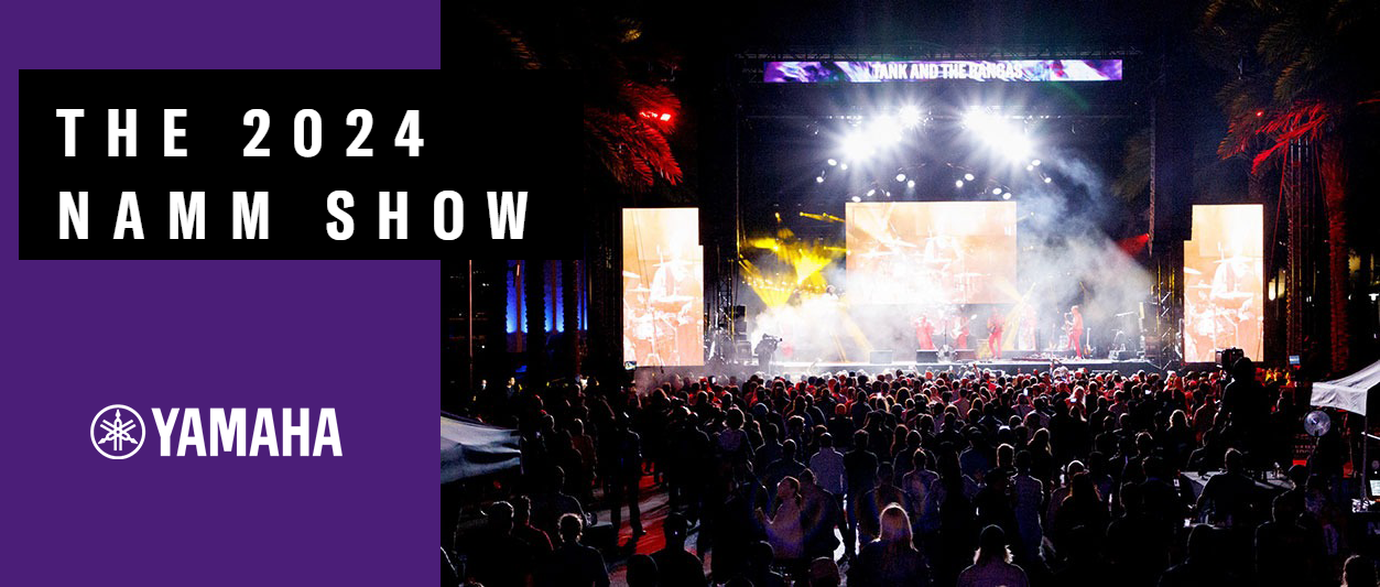 THE 2024 NAMM SHOW: Check out Yamaha latest gear and live Yamaha performances.