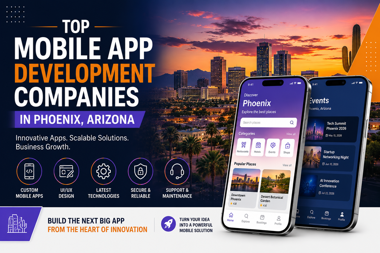 Top Mobile App Development Companies in Phoenix, Arizona (2026 Guide)