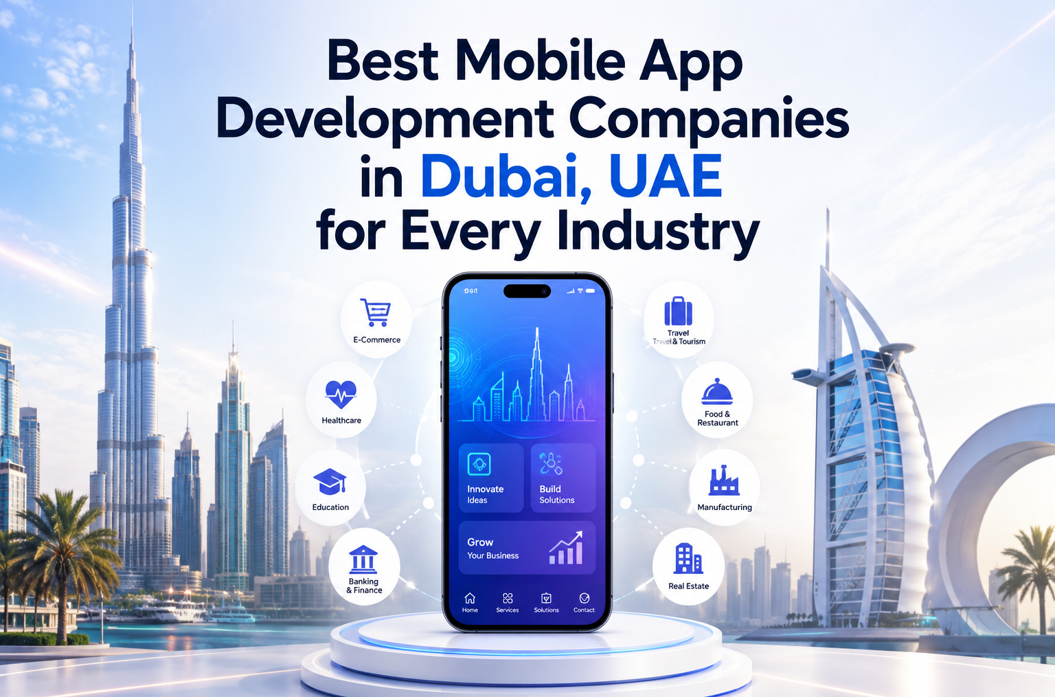Best Mobile App Development Companies in Dubai, UAE for Every Industry