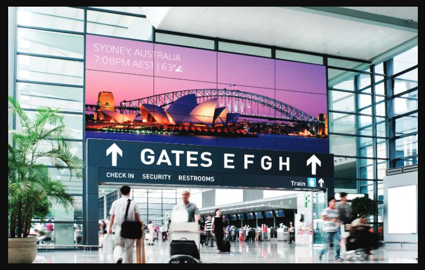 Maximizing Airport Digital Signage