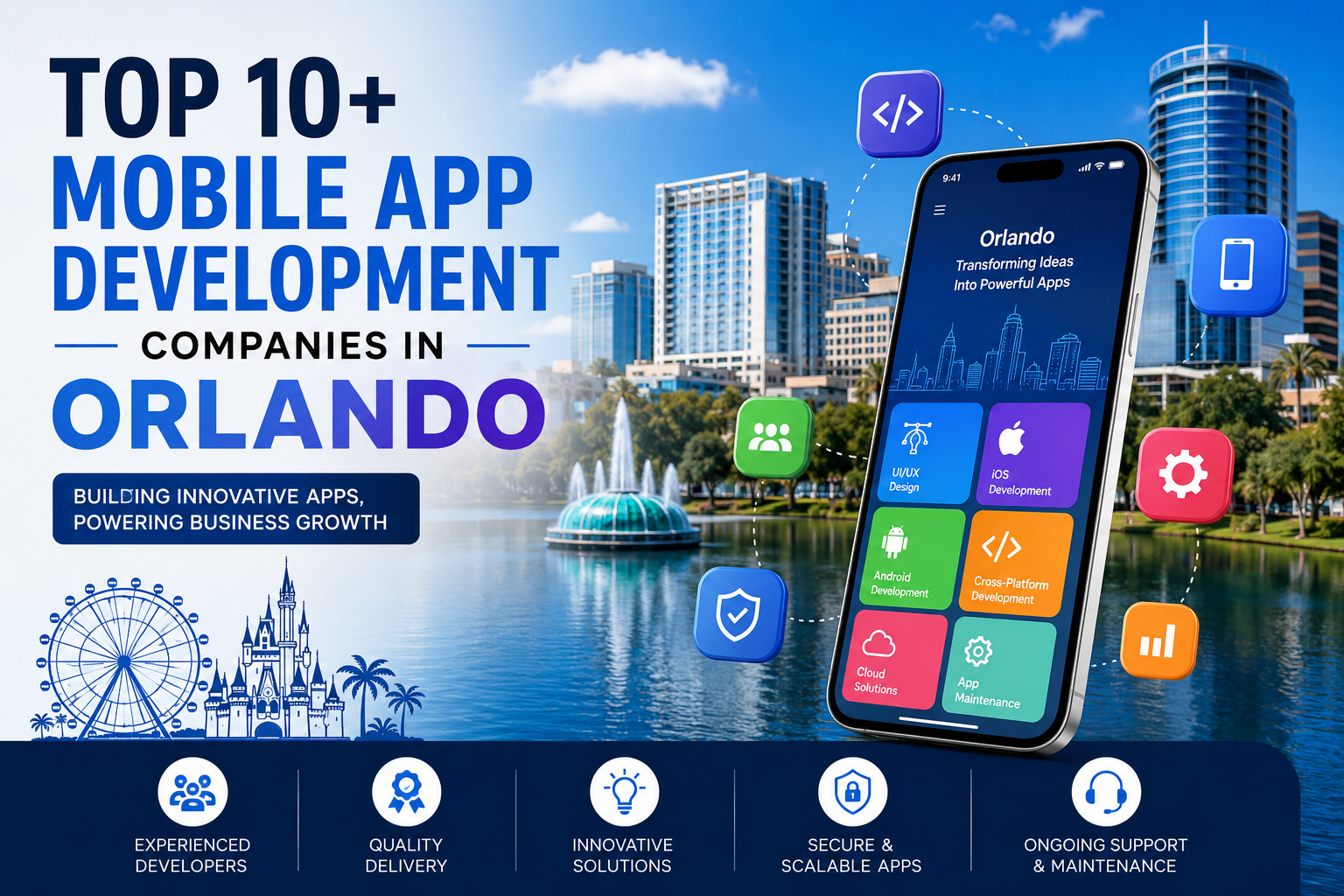 Top 10+ Mobile App Development Companies in Orlando