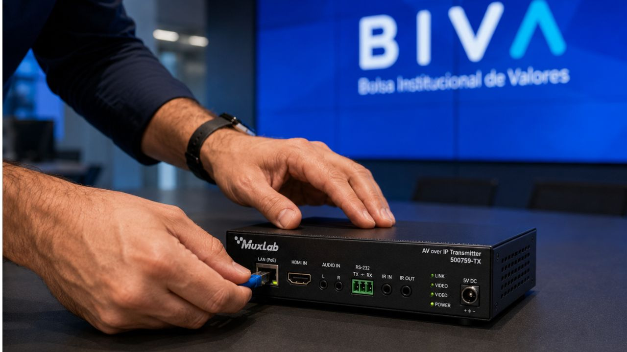 Infraestrutura AV preparada para evoluir: o caso BIVA