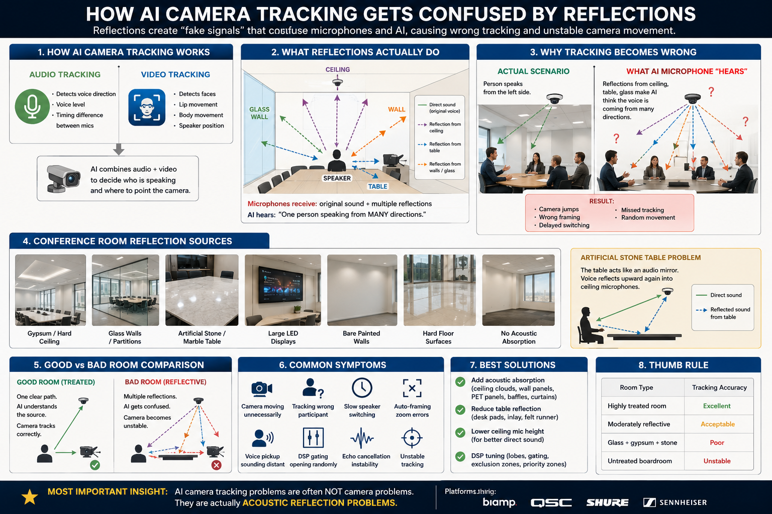 How AI camera tracking gets confused by reflections