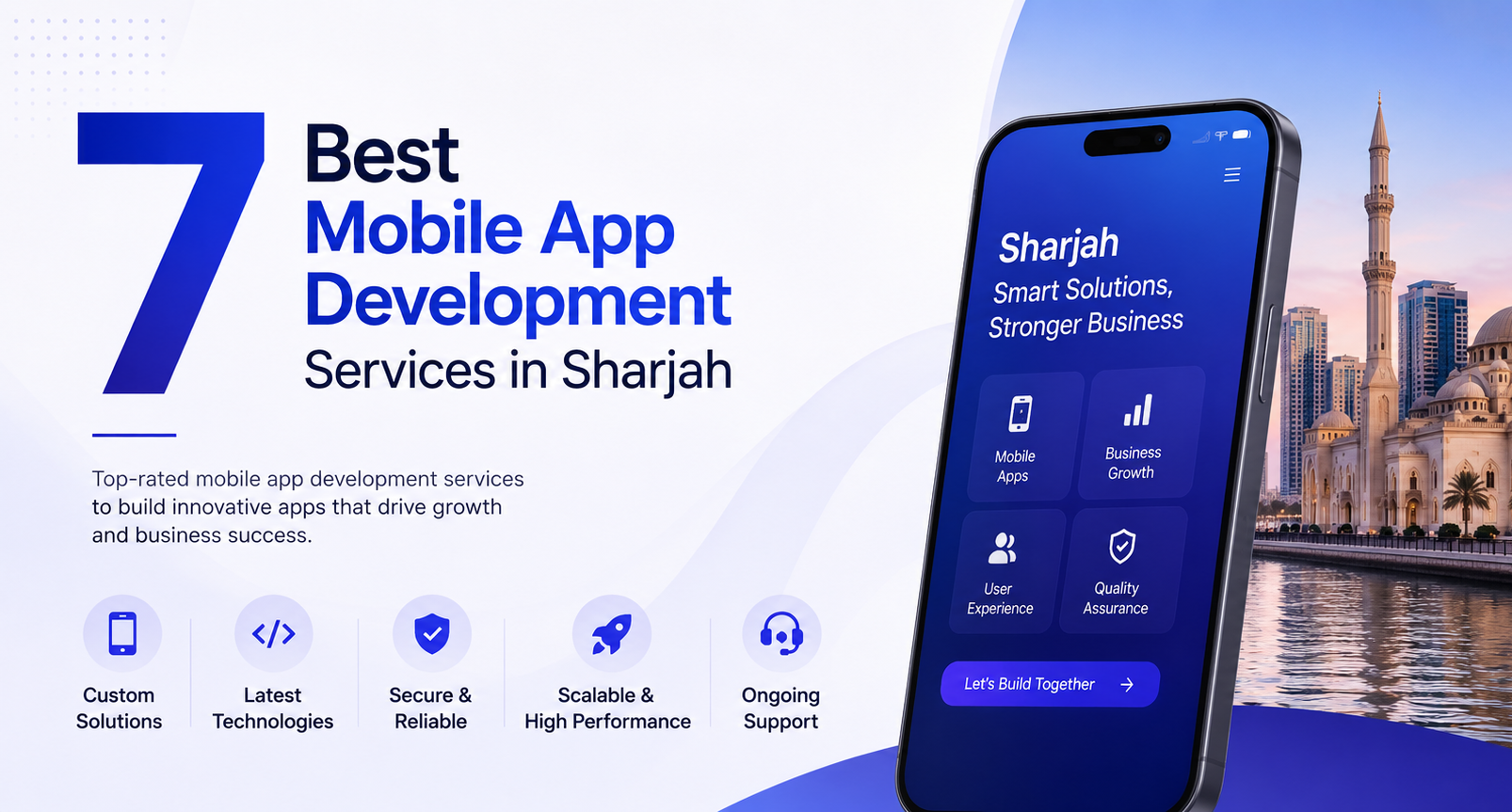 7 Best Mobile App Development Services in Sharjah