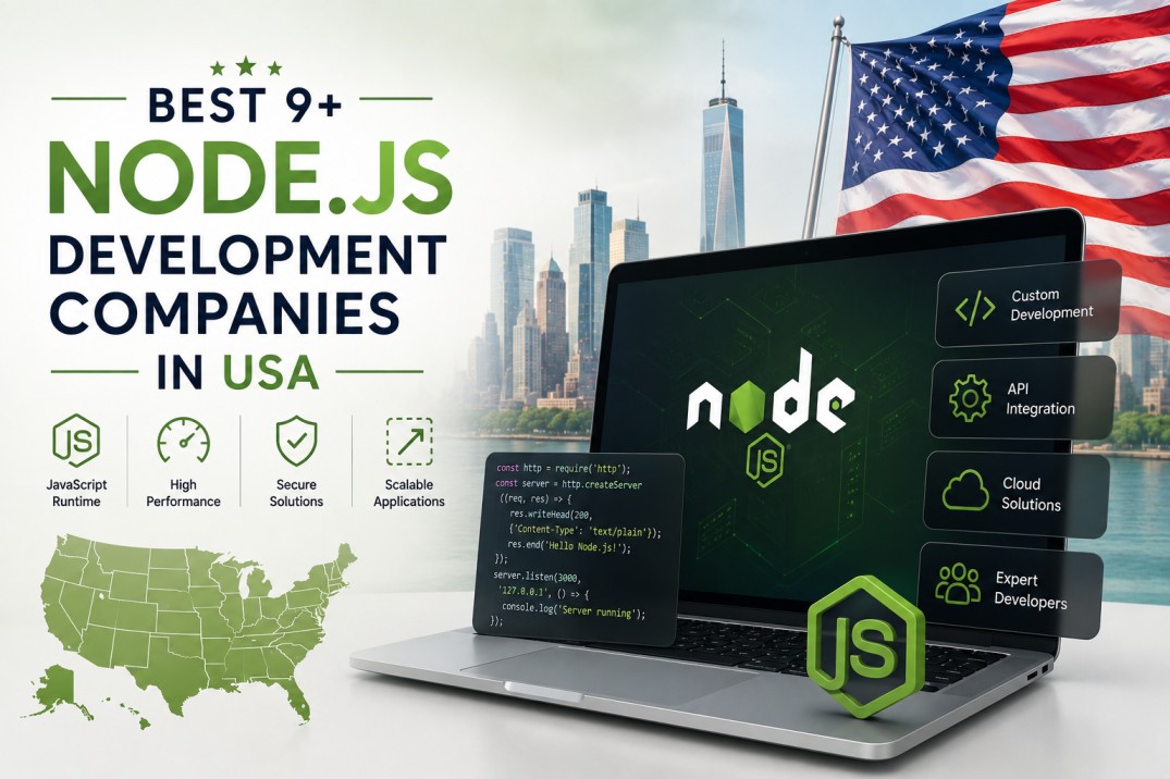 Best 9+ Node.js Development Companies in USA (2026)