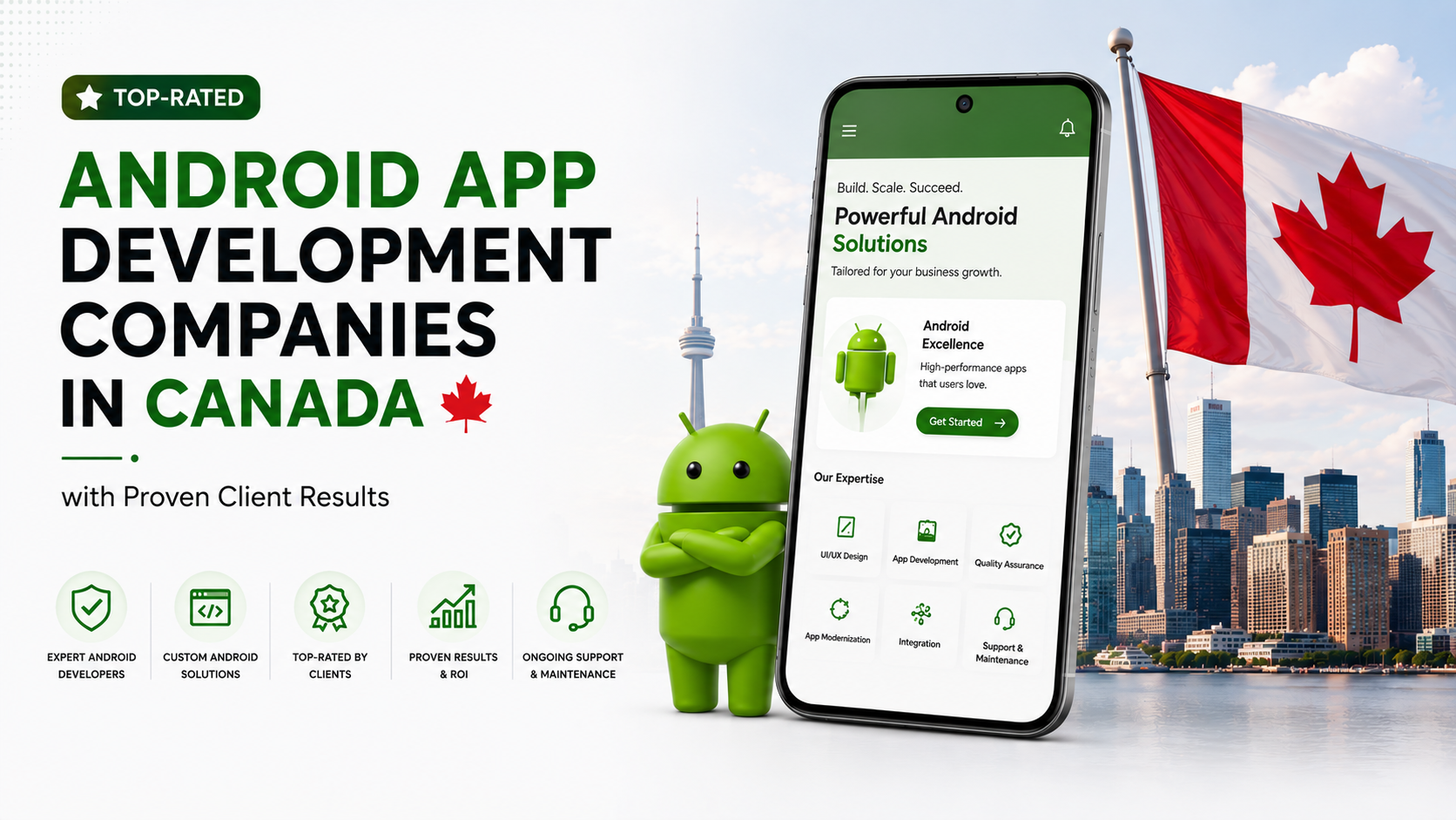 Top-Rated Android App Development Companies in Canada with Proven Client Results