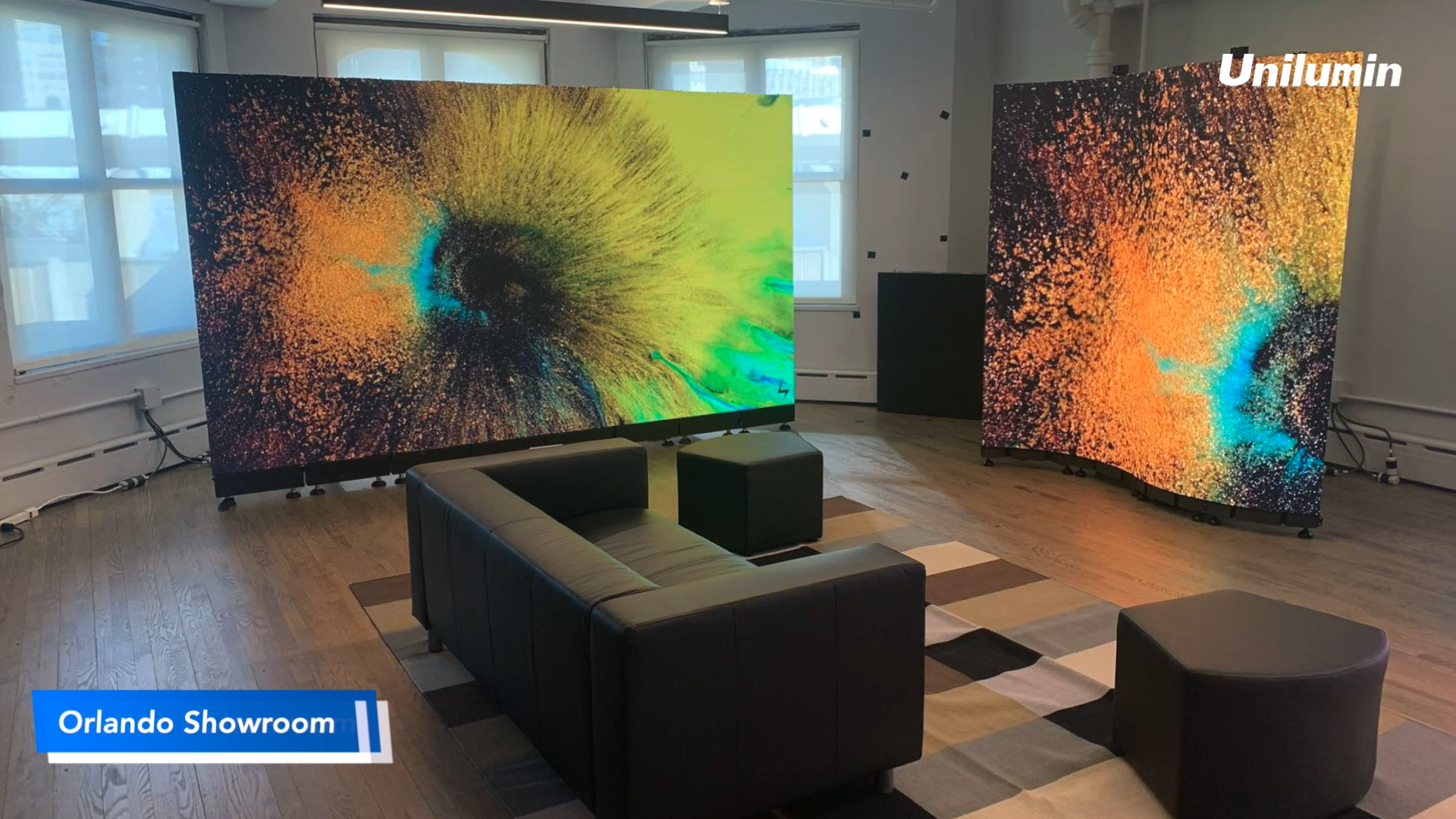 Unilumin Showrooms in Orlando and New York