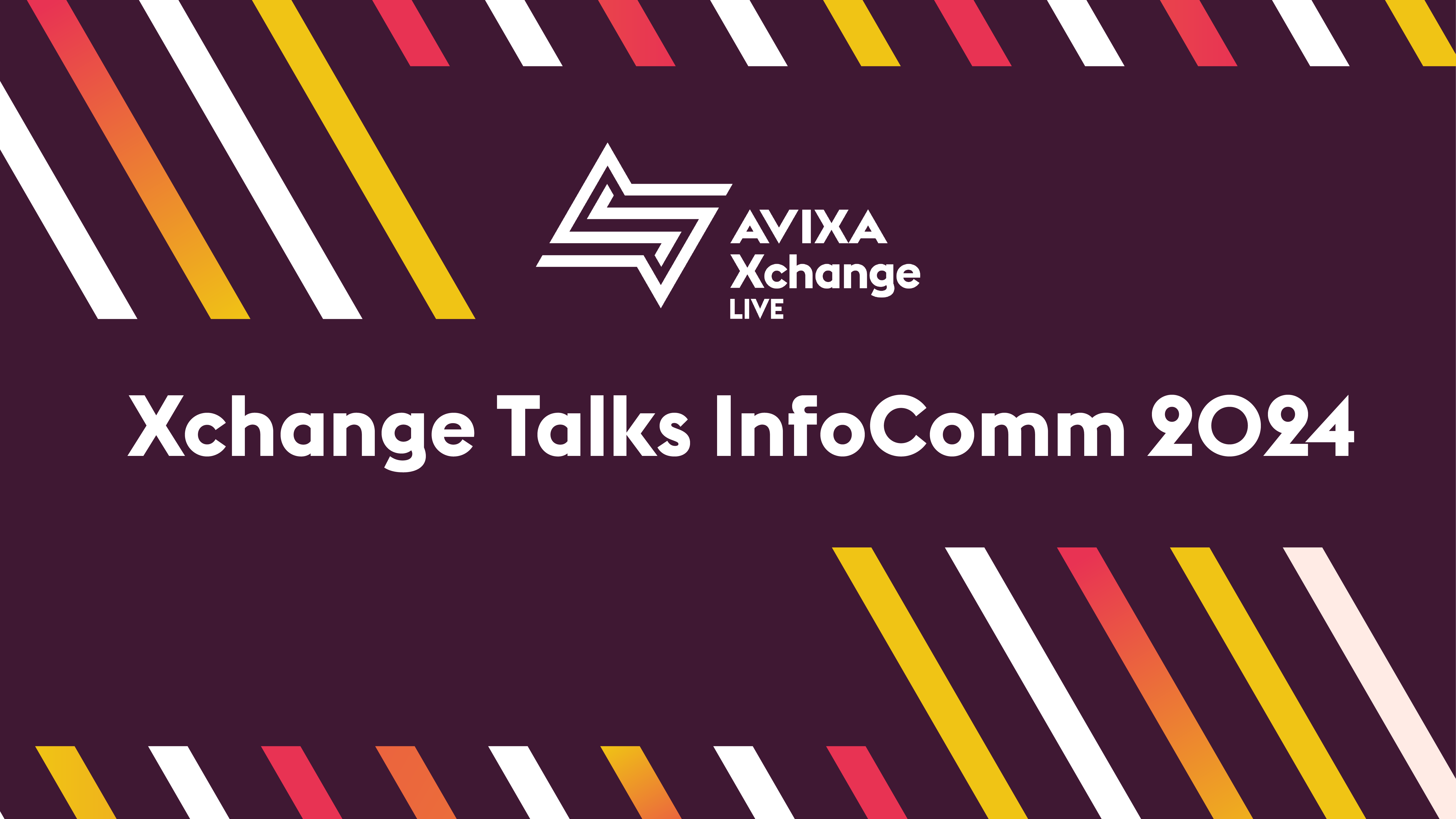Join Us for Xchange Talks at InfoComm 2024!