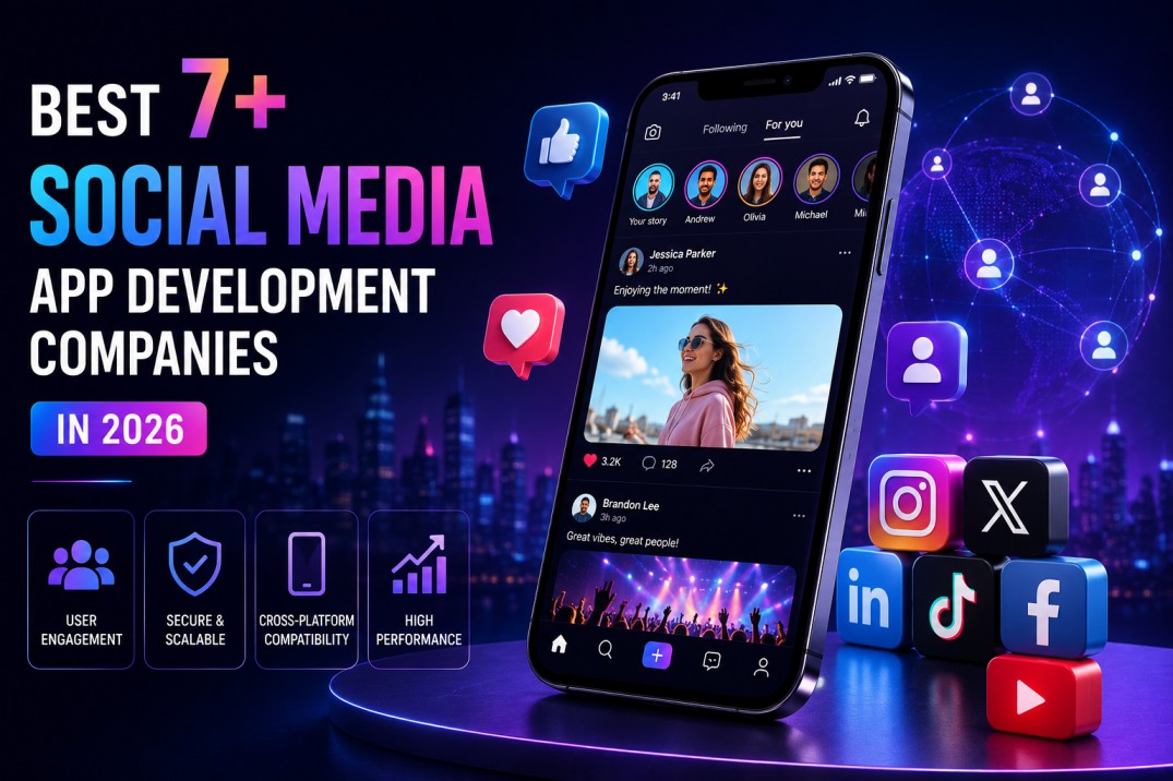 Top social media app development companies in USA