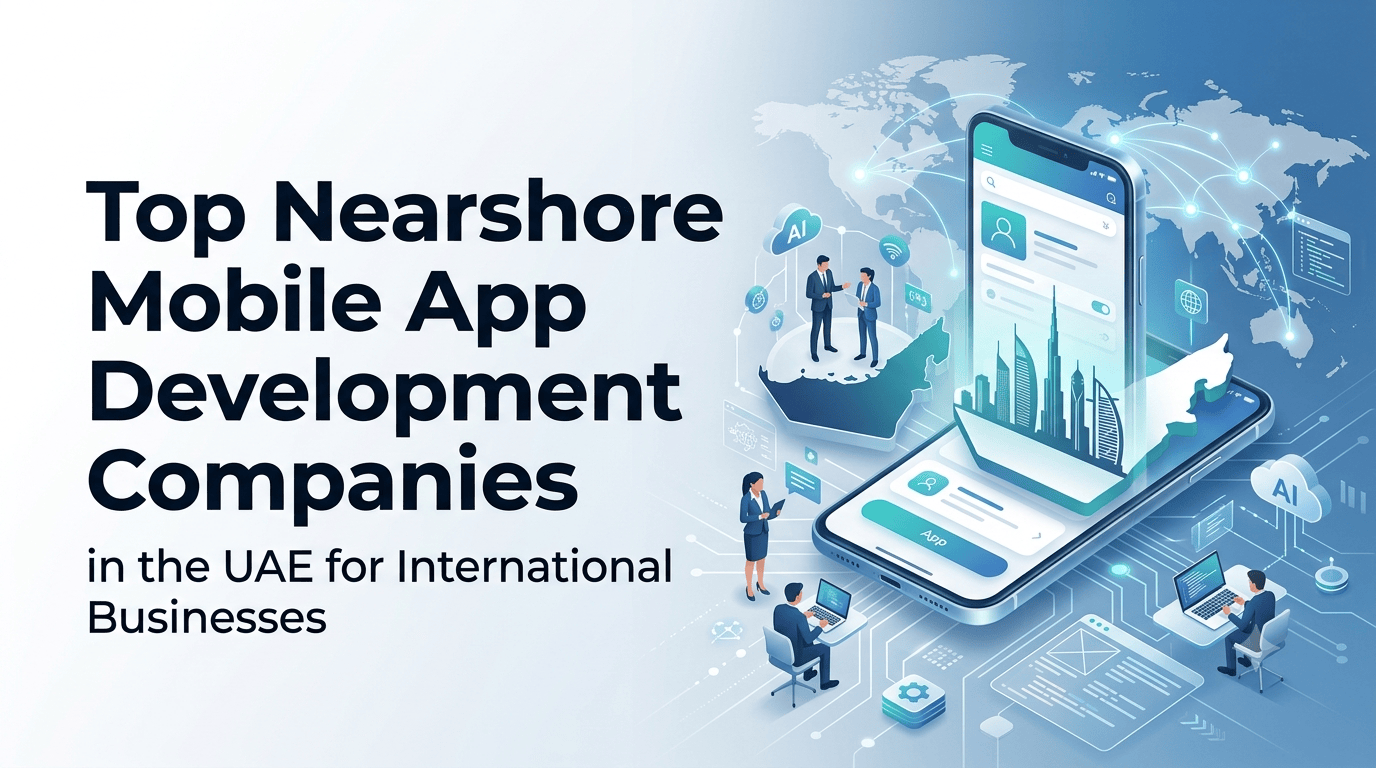 Top Nearshore Mobile App Development Companies in the UAE for International