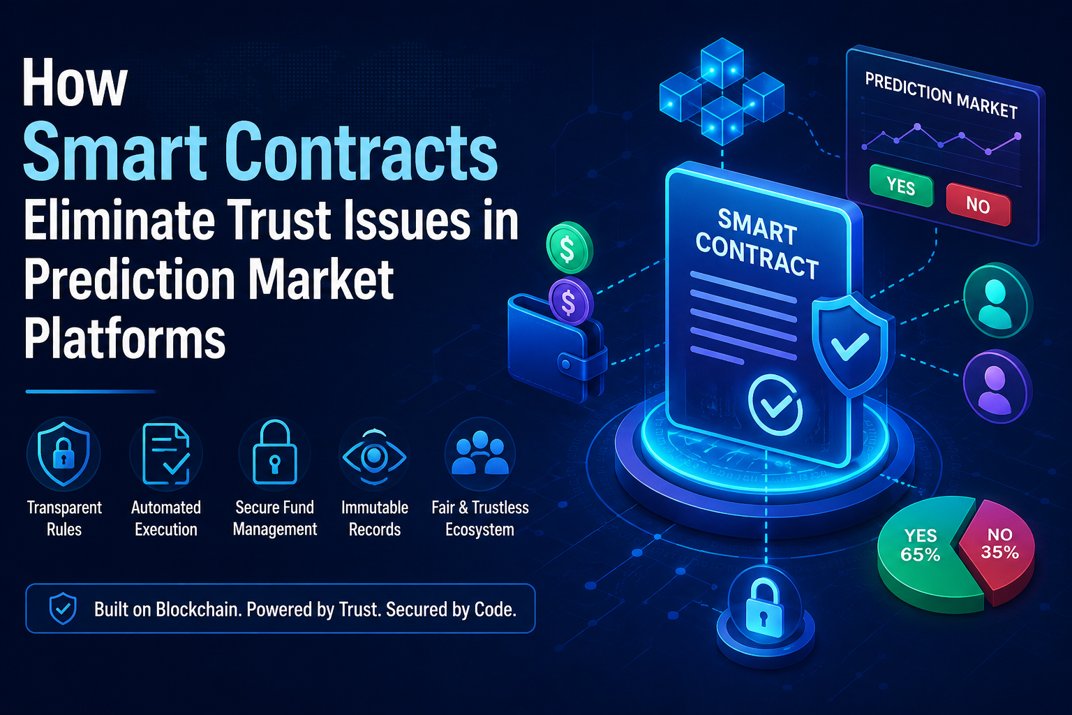 How Smart Contracts Eliminate Trust Issues in Prediction Market Platforms