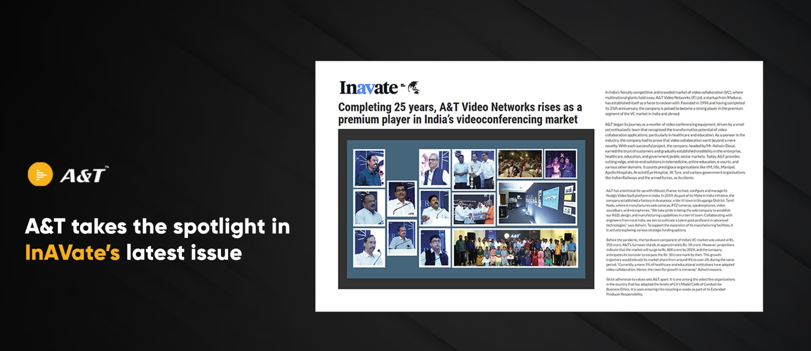 A&T's silver jubilee celebration shines in Inavate's latest release!