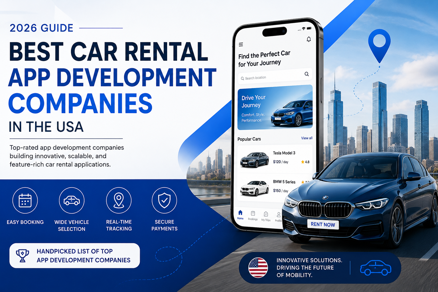 Beyond Booking: 10 Best U.S. Companies Building the Future of Car Rental Apps (2026 Edition)