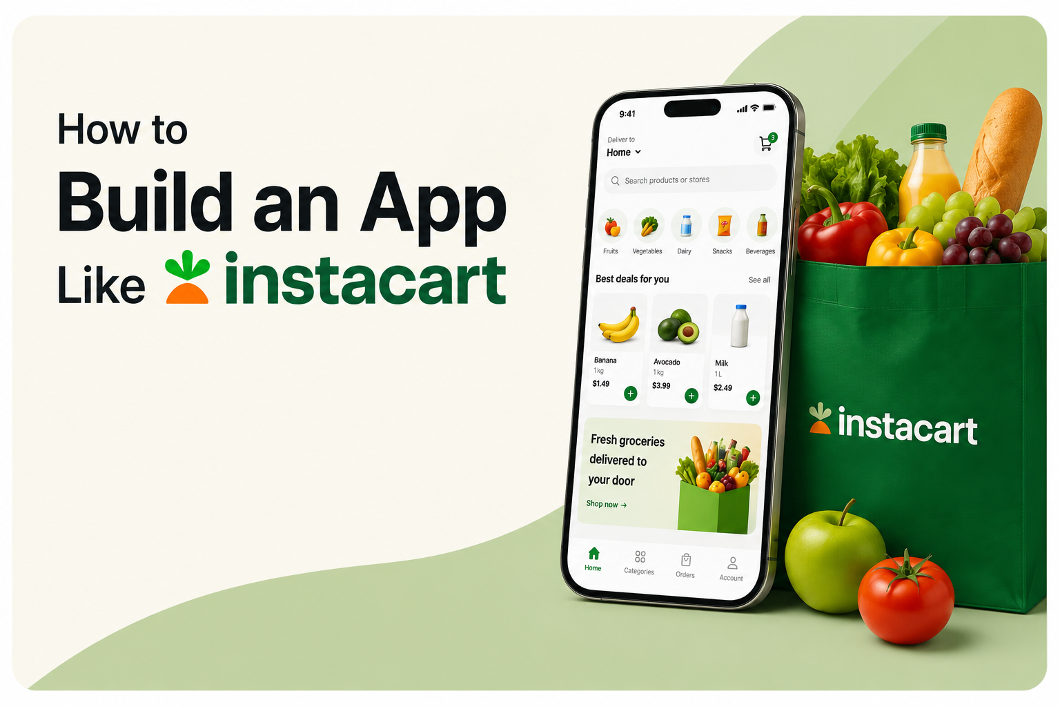 How to Build an App Like Instacart in 2026