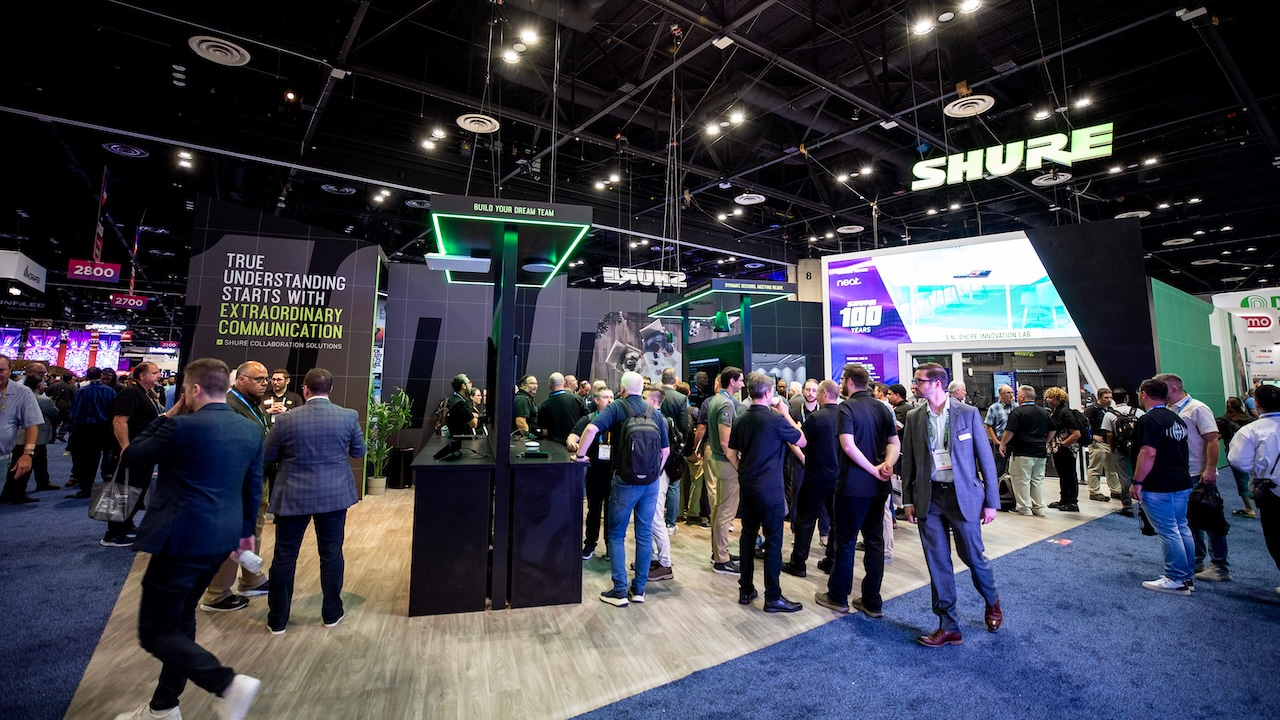 Shure celebra 100 anos de inovação com foco na InfoComm América Latina