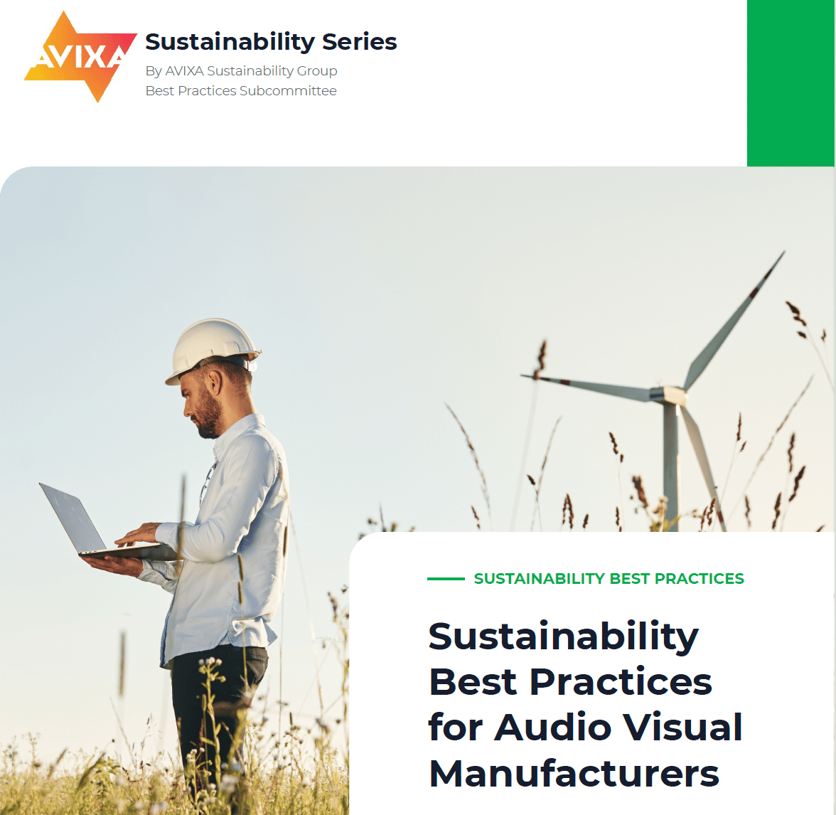 Sustainability Best Practices for AV Manufacturers: Coming Soon!