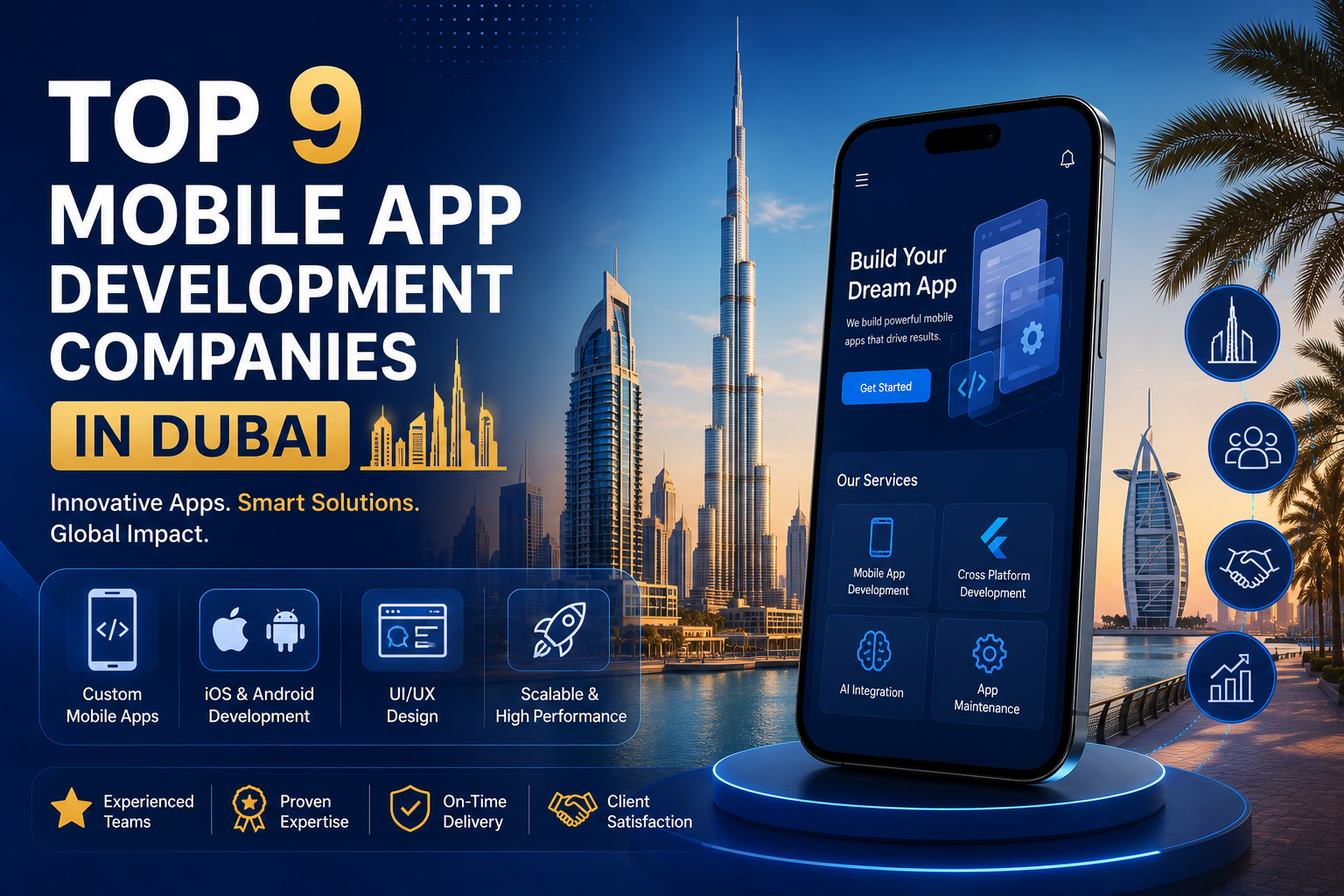 Top 9 Mobile App Development Companies in Dubai