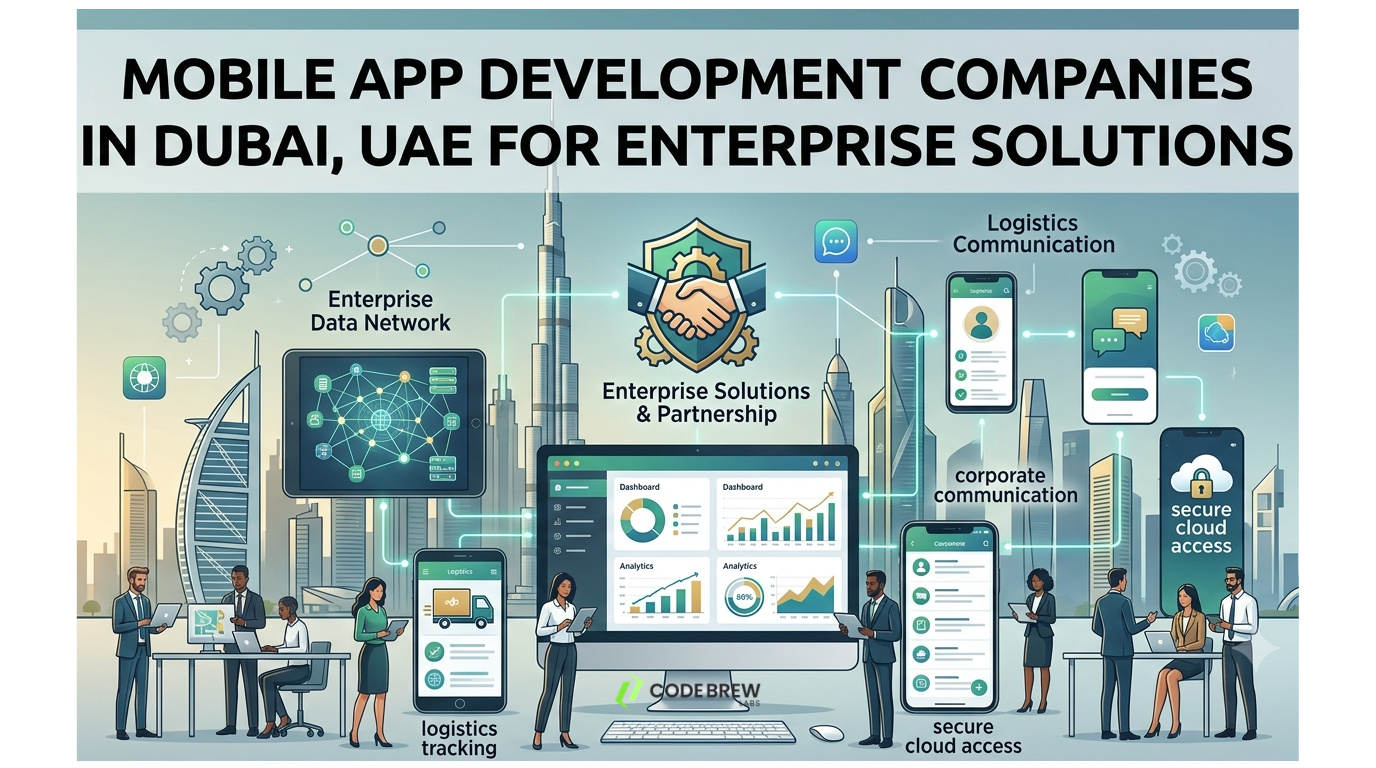 10 Leading Mobile App Development Companies in Dubai, UAE for Enterprise Solutions