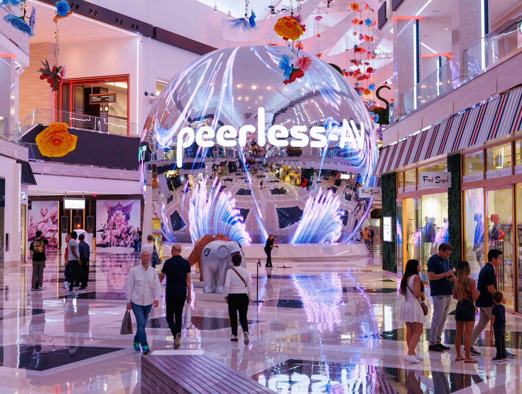 Peerless-AV Continues Partnership with Resorts World Las Vegas to Enhance Guest Experiences with Cutting-Edge Display Solutions