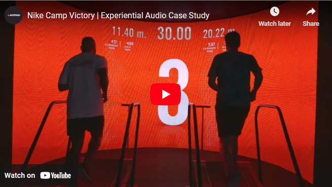 Nike Camp Victory | Experiential Audio Case Study