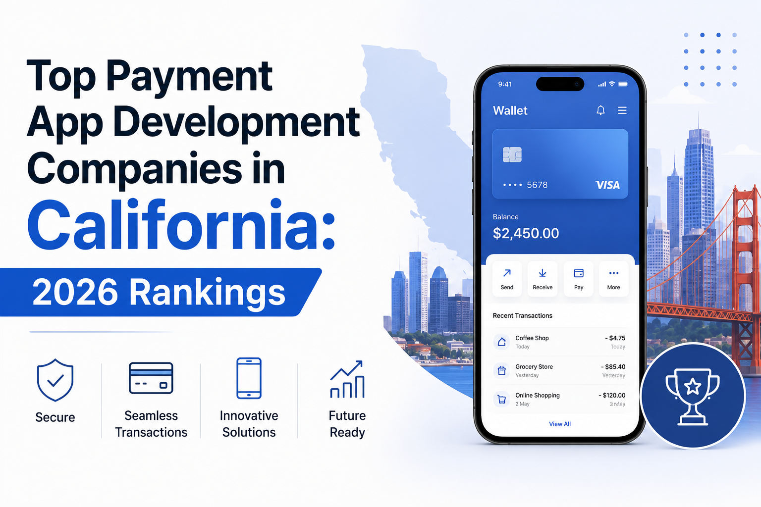 Top Payment App Development Companies in California: 2026 Rankings