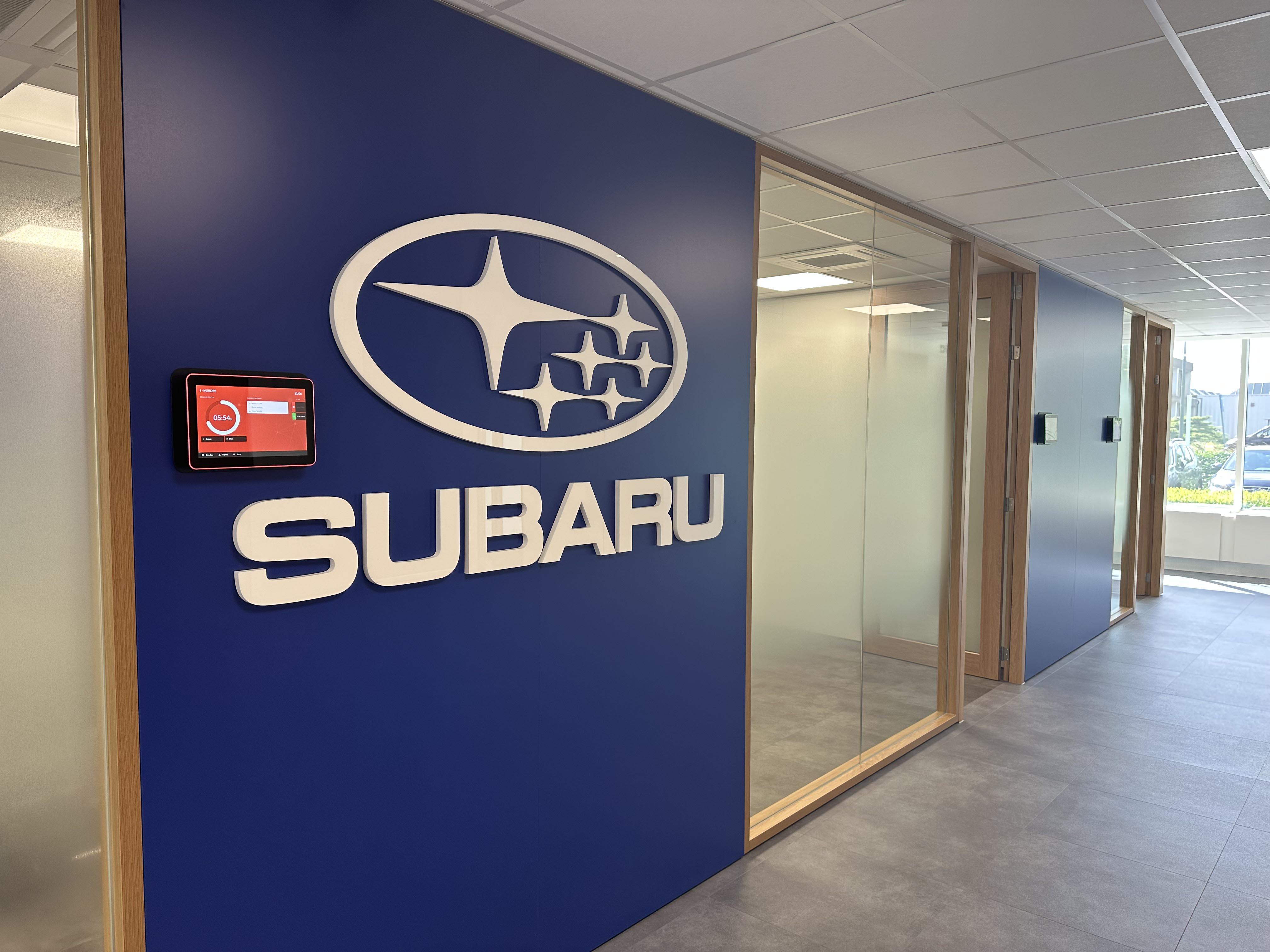 Case study: Subaru Belux creates smart office environment