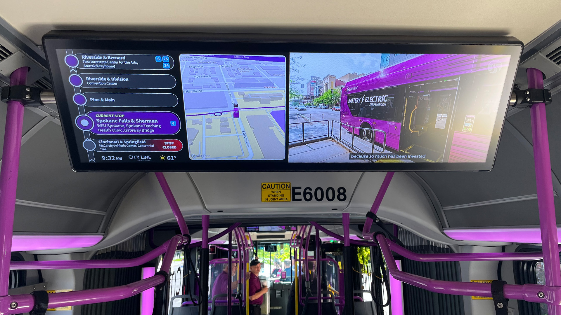 Transit Station Digital Signage - Spokane Project