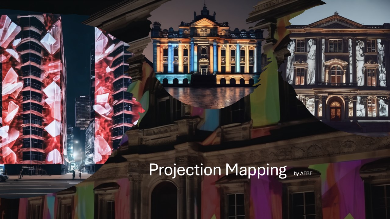 What impact does projection mapping have on visual experiences?