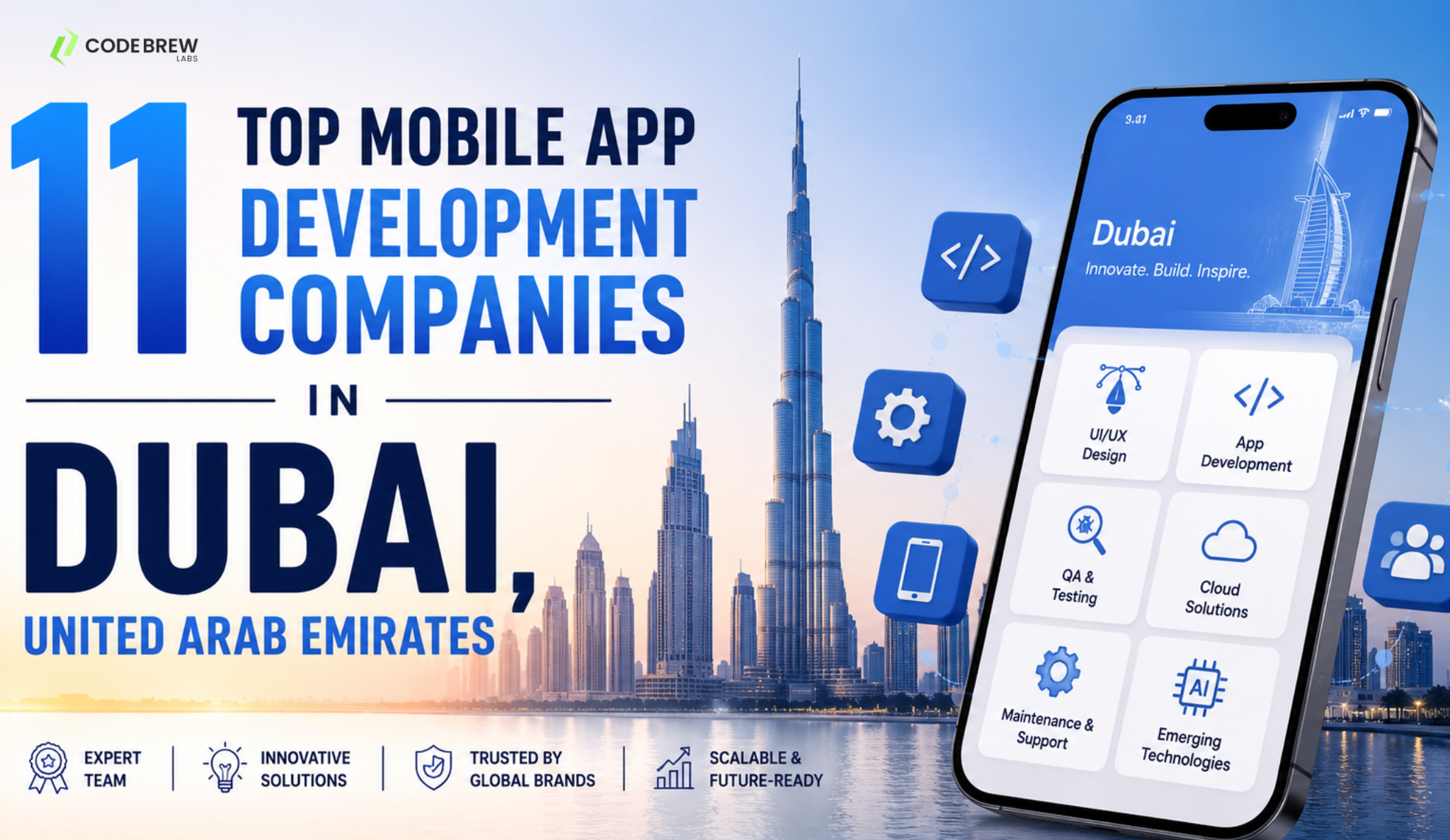 11 Top Mobile App Development Companies in Dubai, United Arab Emirates (2026 Guide)