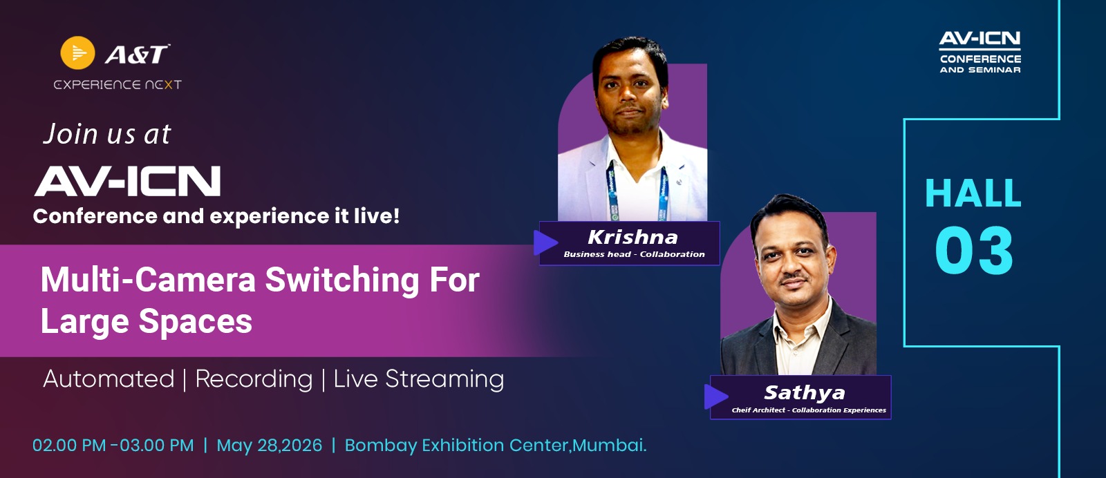 Join us at AV-ICN conference!