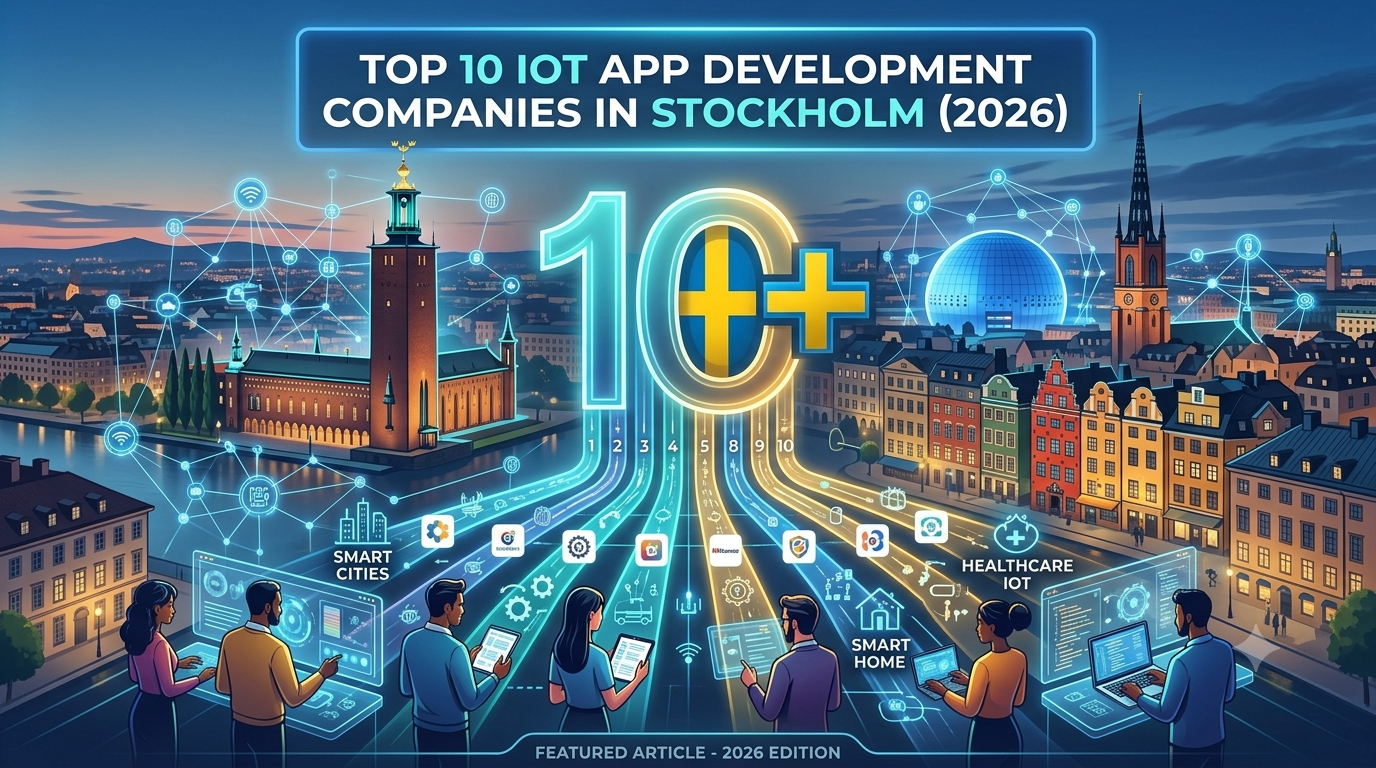 Top 10 IOT App Development Companies in Stockholm (2026)