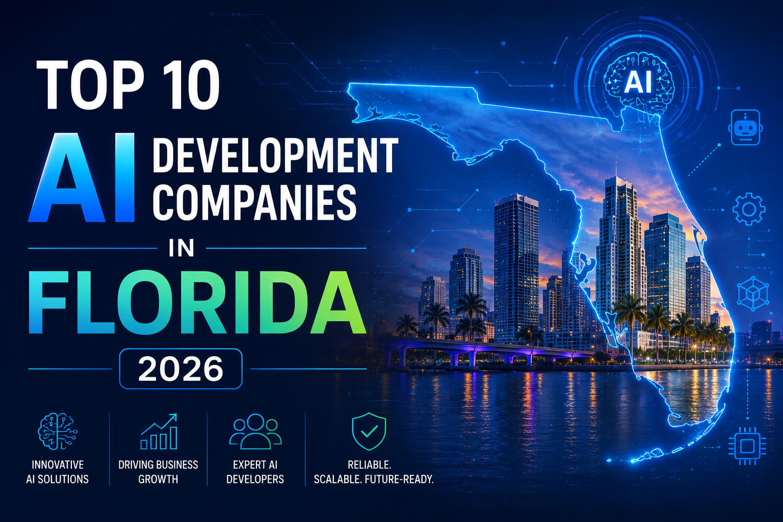 Top 10 AI Development Companies in Florida 2026