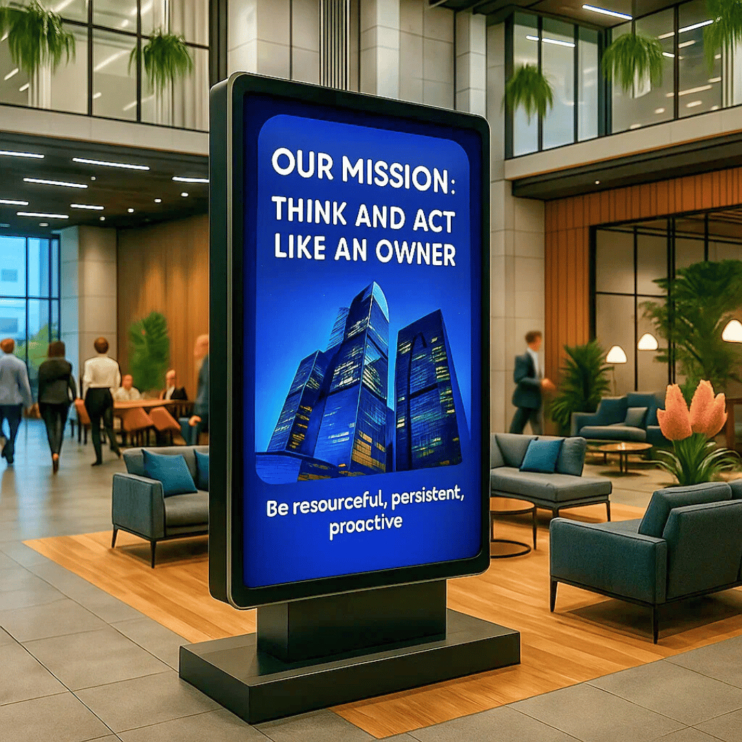 TRANSFORM YOUR SPACE WITH DIGITAL SIGNAGE